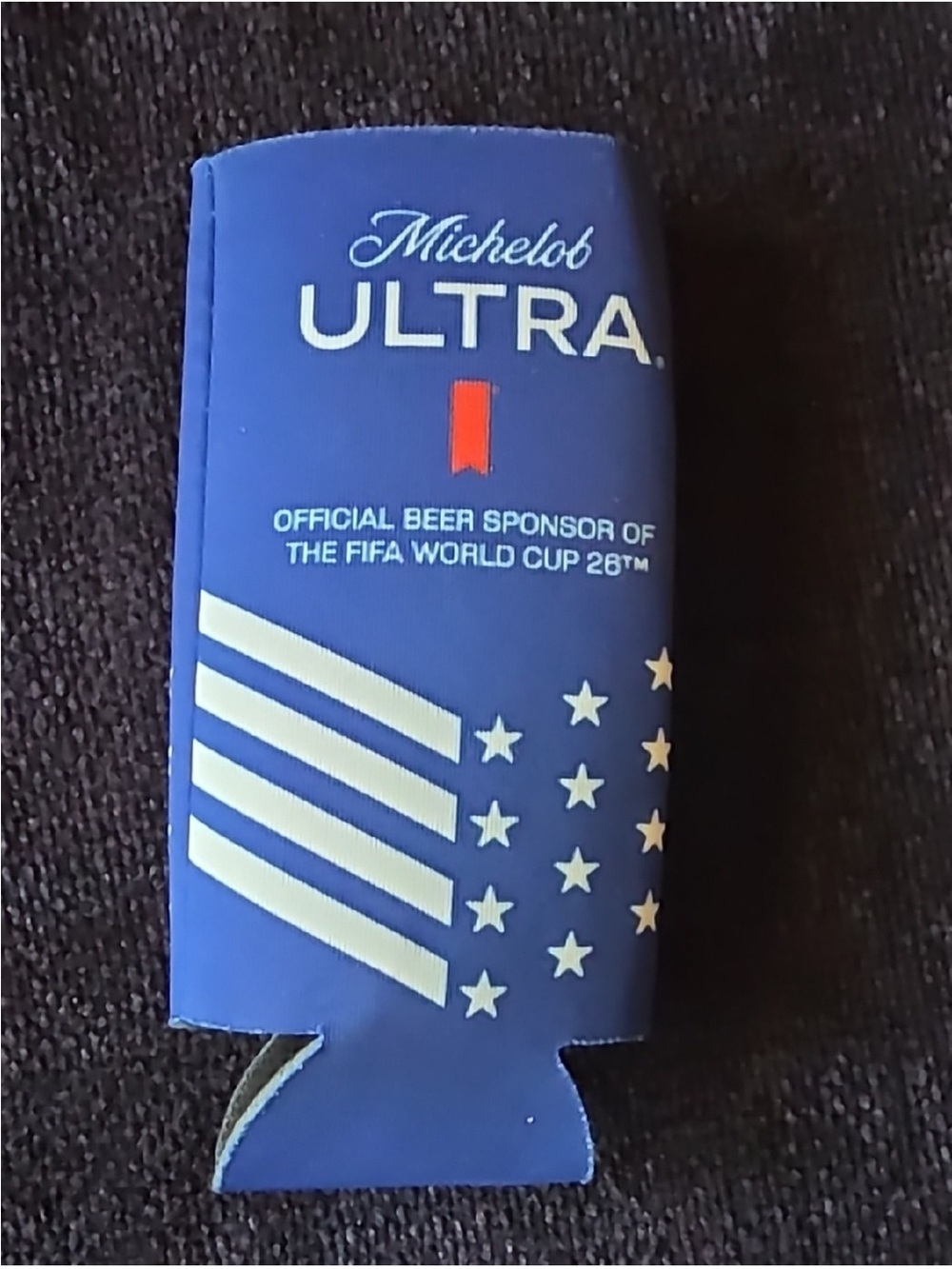 Michelob Ultra Blue FIFA World Cup 2026 Can Cooler Koozie
